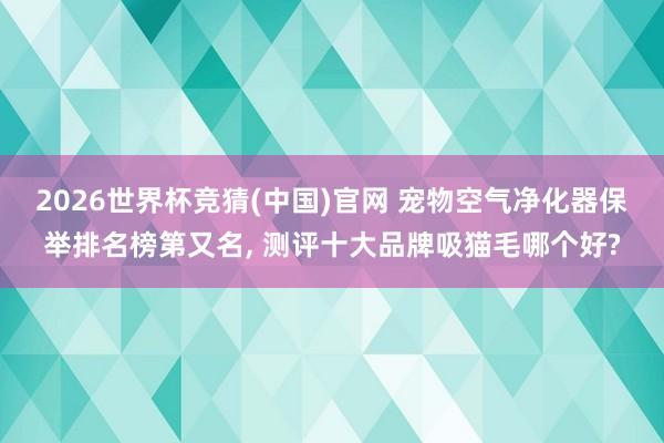 2026世界杯竞猜(中国)官网 宠物空气净化器保举排名榜第又名， 测评十大品牌吸猫毛哪个好?
